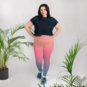 Plus Size California Sunset Leggings