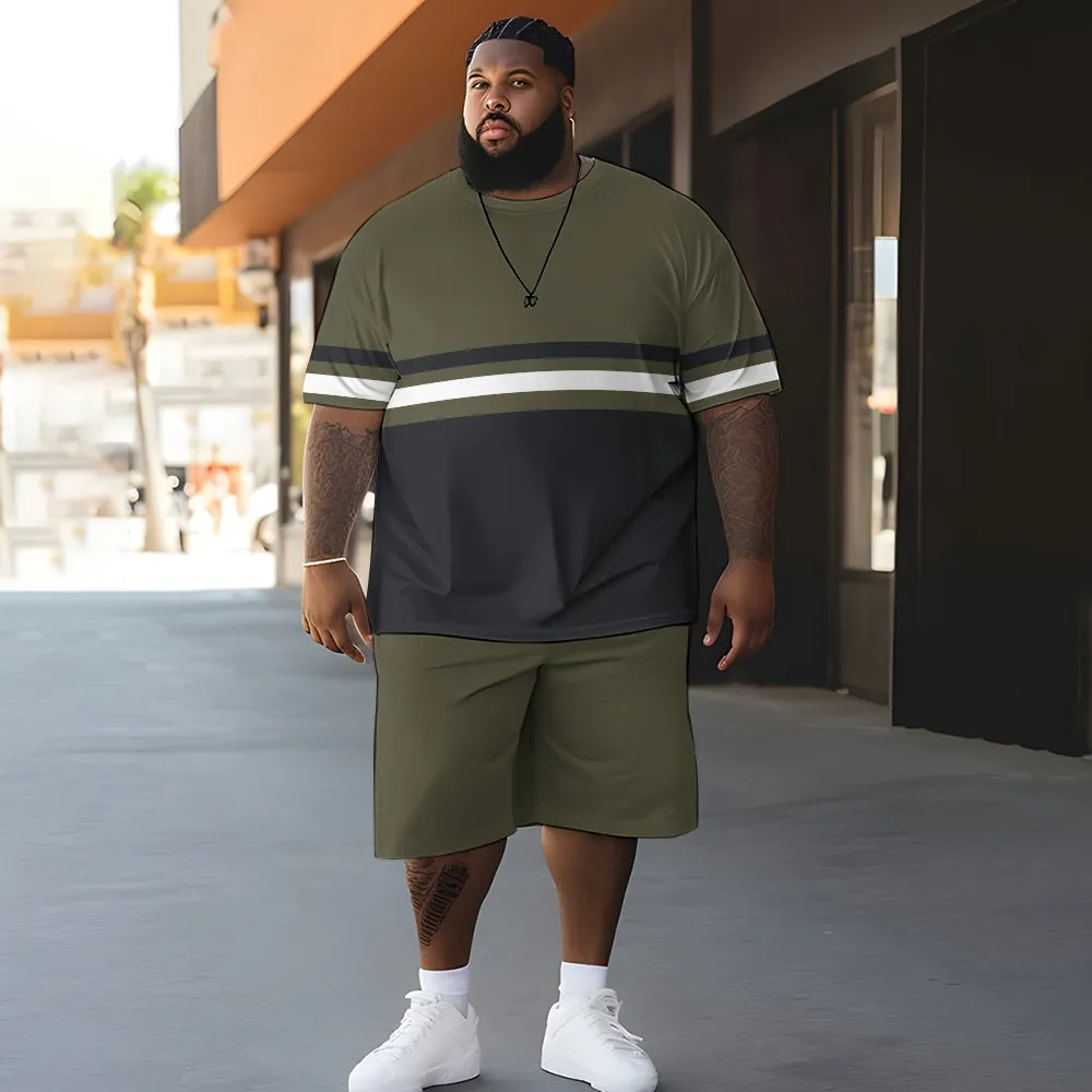 Plus Size T-Short sleeved pants 2404001100