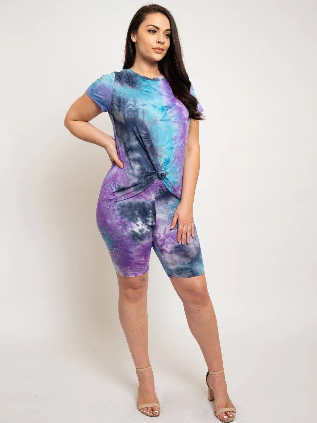 PLUS SIZE TIE DYE 2PC. SET