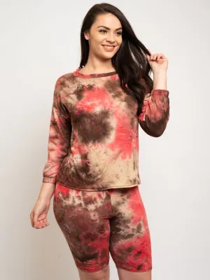 PLUS SIZE TIE DYE 2PC. SET