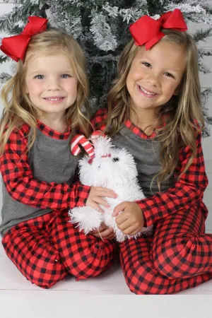 Poinsettia Pajamas Kids
