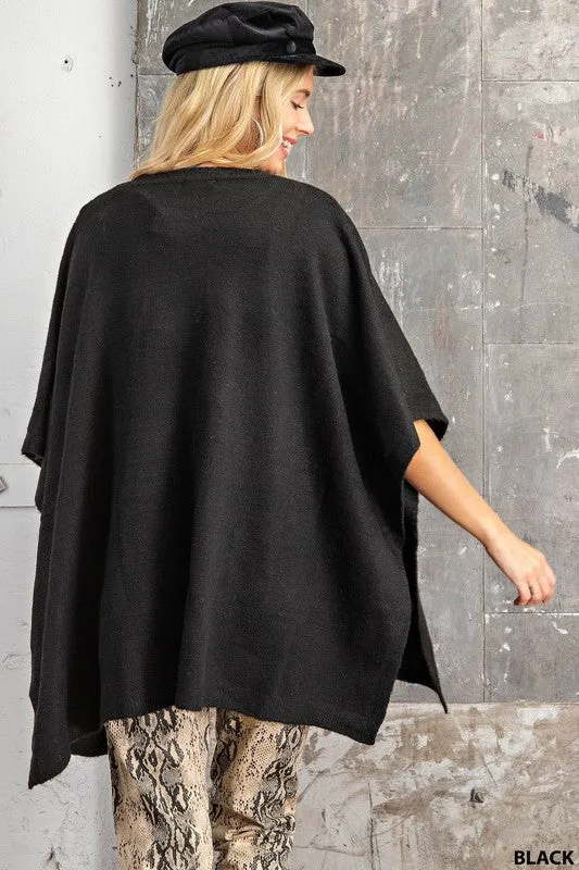 PONCHO SWEATER