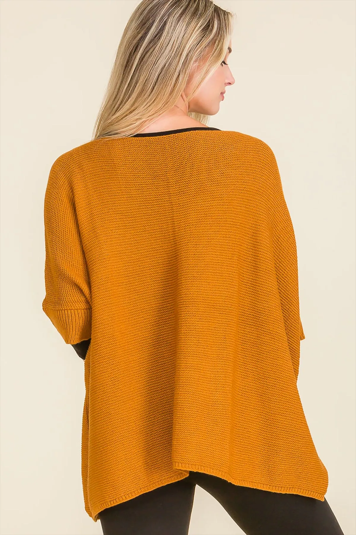 PONCHO WITH POCKET3 ASSORTED COLORS