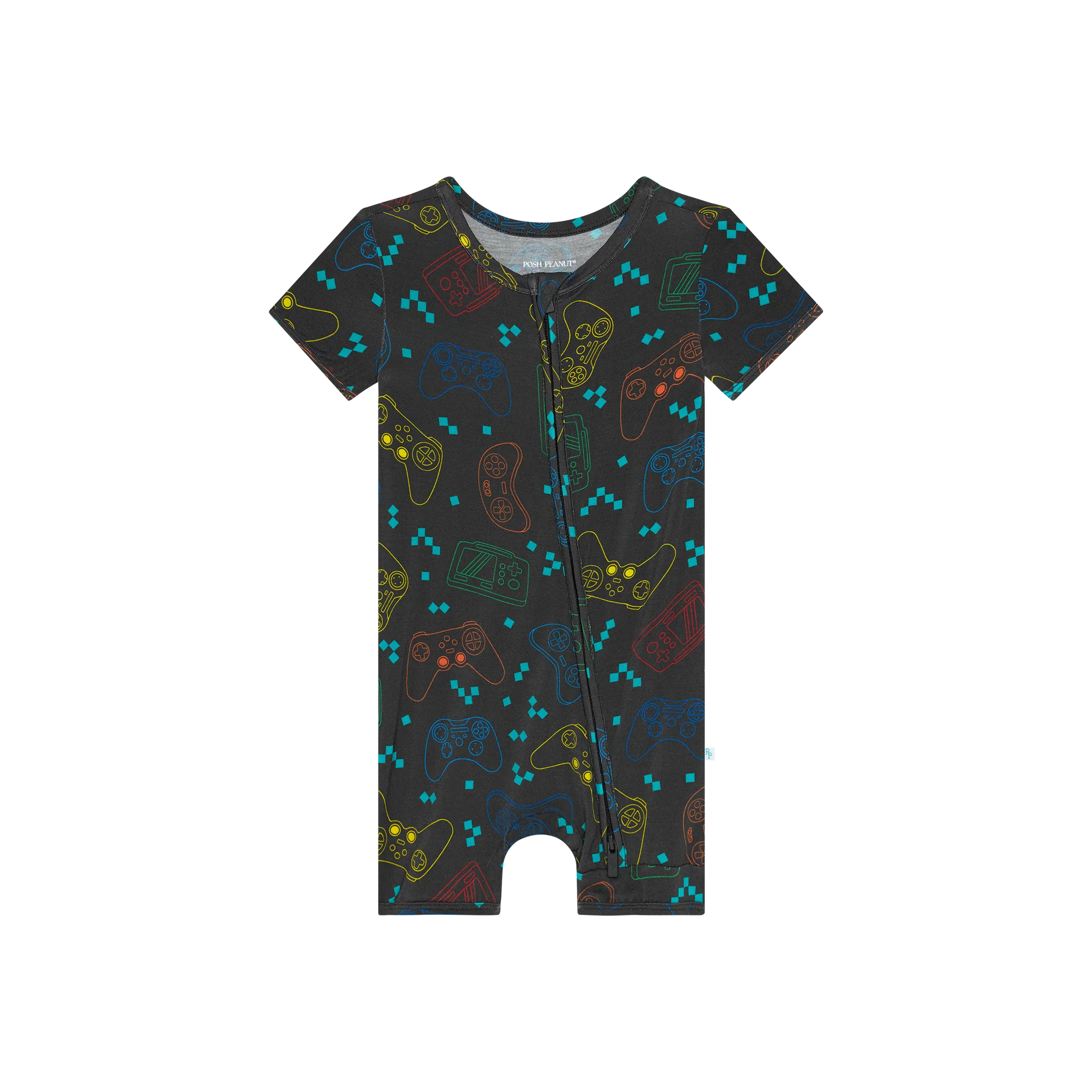 Posh Peanut Posh Player One Short Sleeve Zippered Shortie