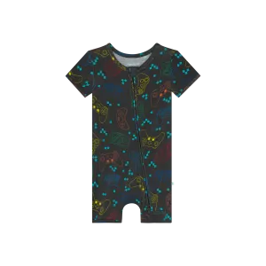 Posh Peanut Posh Player One Short Sleeve Zippered Shortie