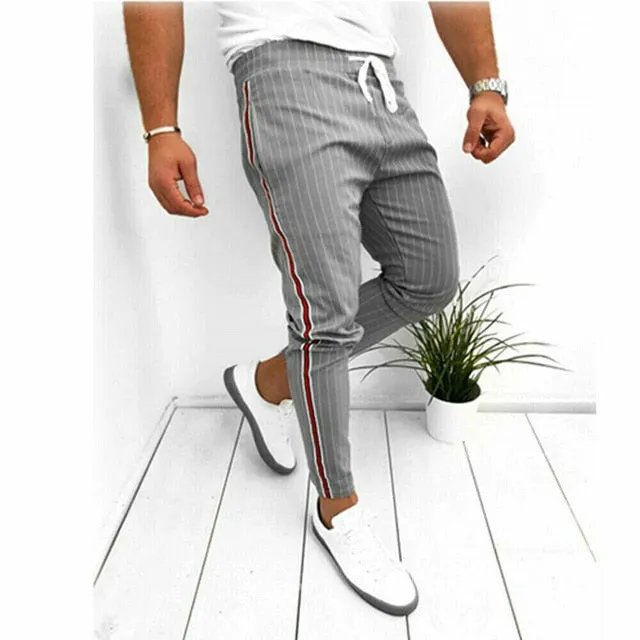 'Premier' Striped Joggers