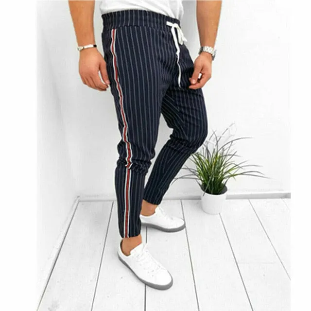 'Premier' Striped Joggers