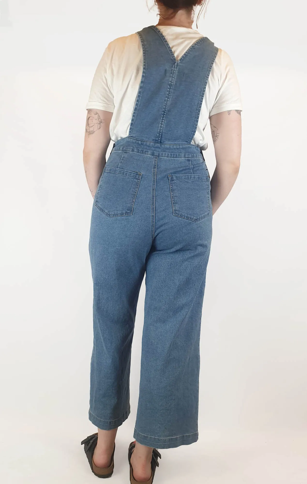 Princess Highway mid-denim overalls size 12