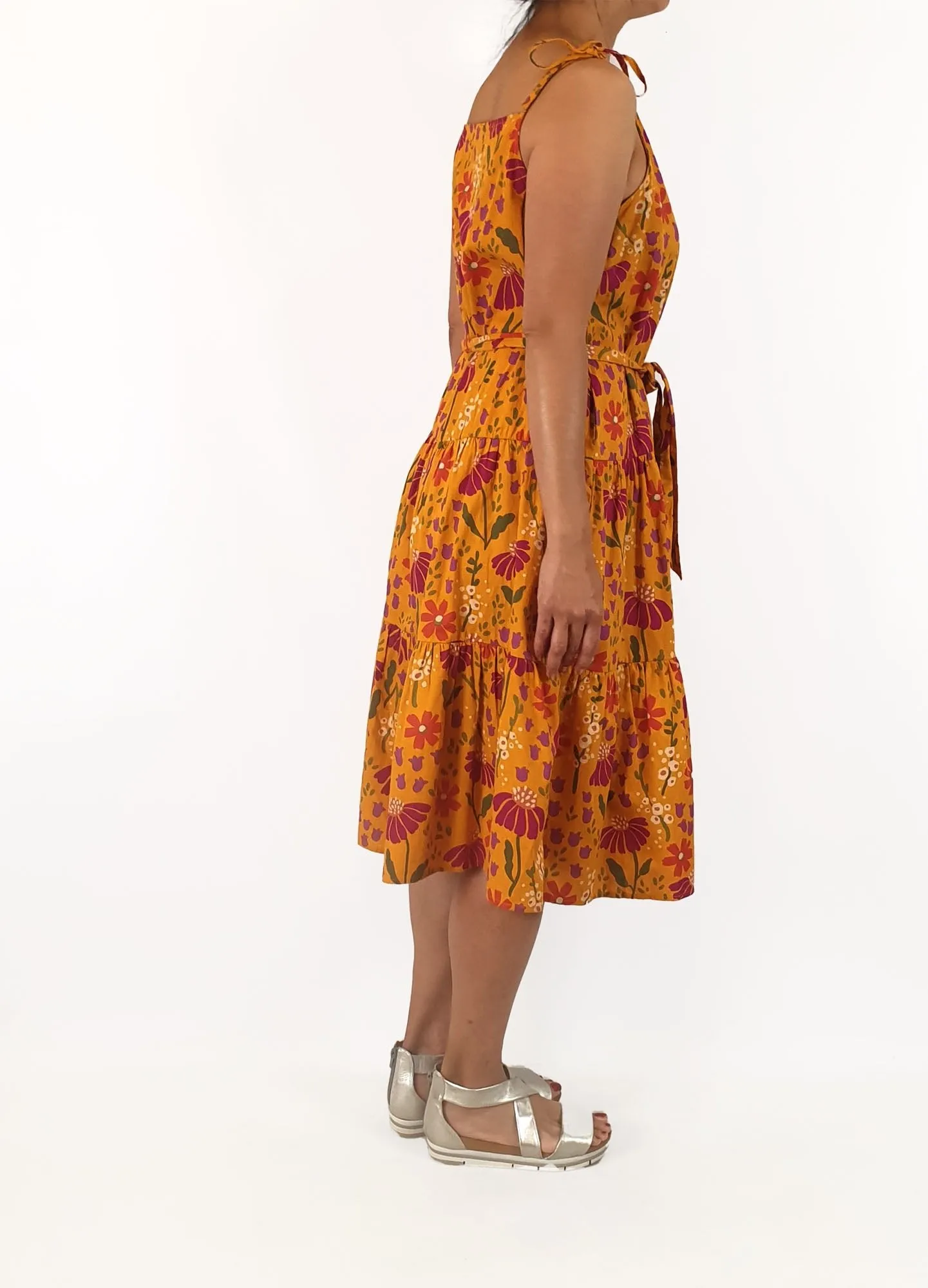 Princess Highway yellow cotton dress size 10