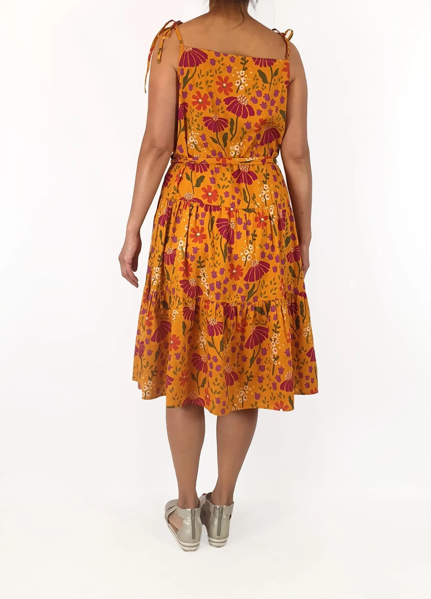 Princess Highway yellow cotton dress size 10