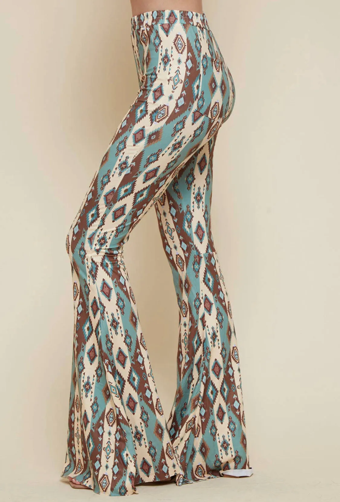 Printed Bell Bottoms