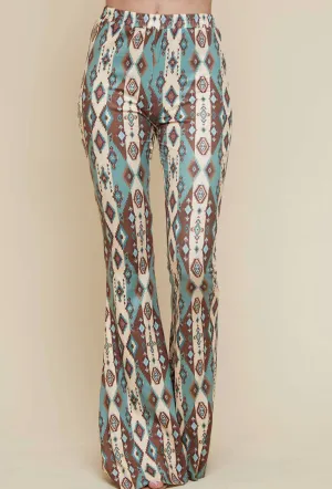 Printed Bell Bottoms