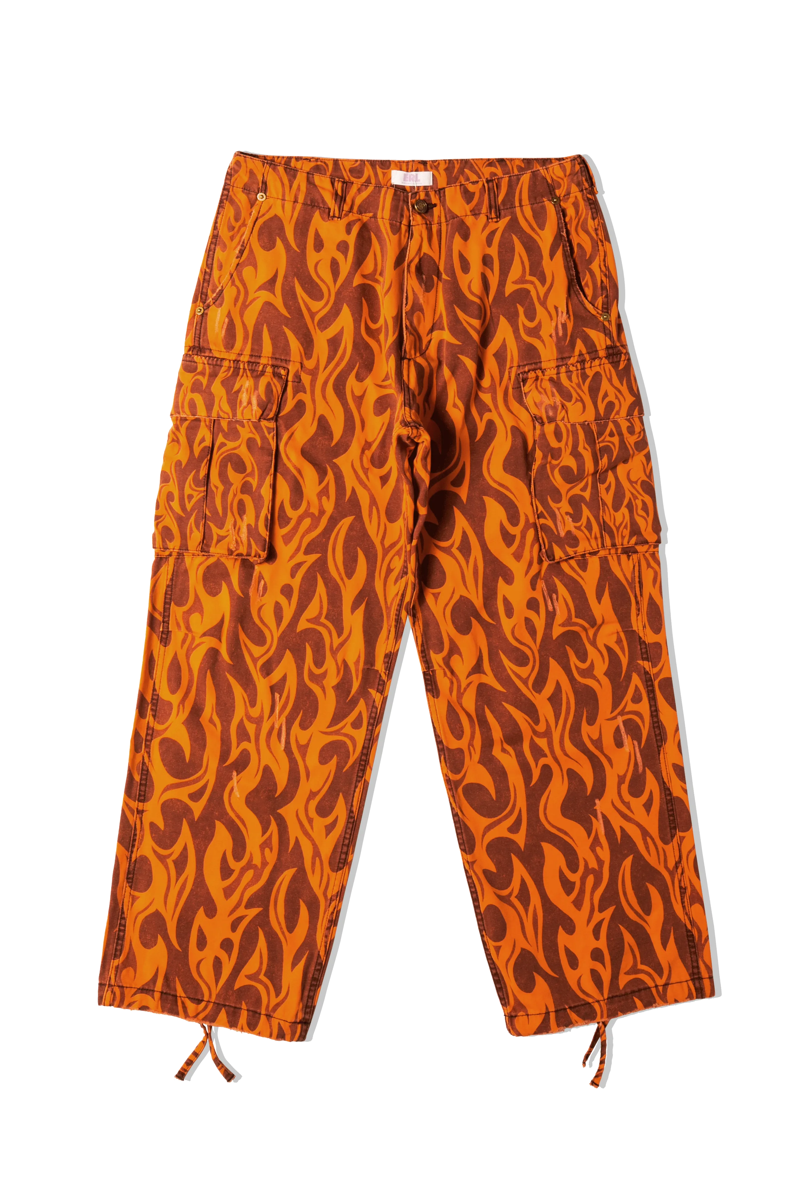 Printed Cargo Pants Woven