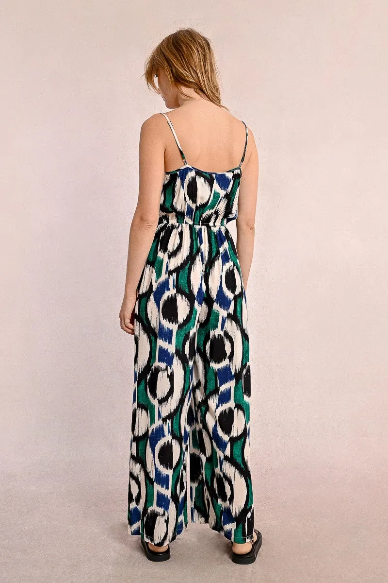 PRINTED JUMPSUIT