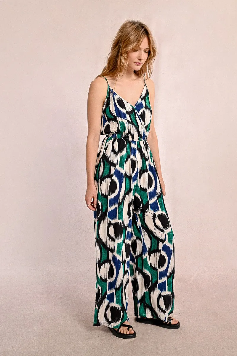 PRINTED JUMPSUIT