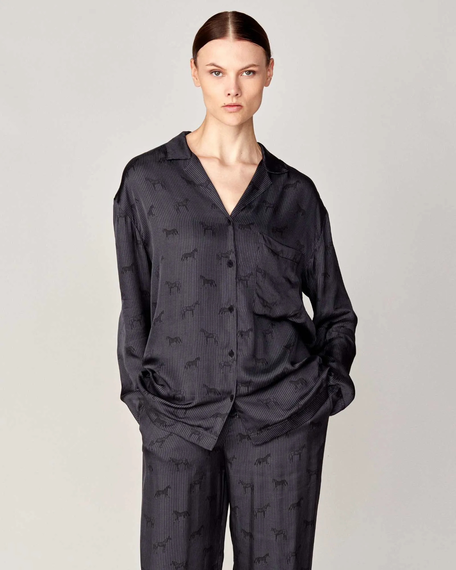 Printed Pajama Set