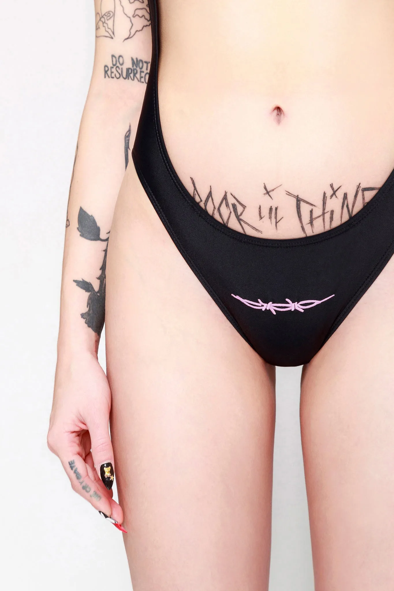 P*ssy Guard Cutout Swimsuit