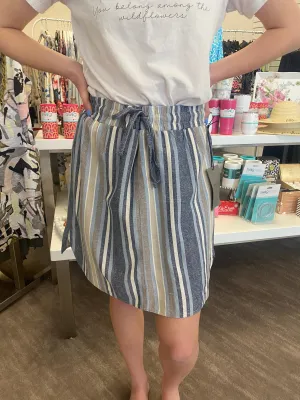 Pull-On Dolphin Skort w/ Knit Under Short