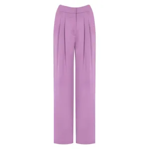 Purple Wide-Leg Pant