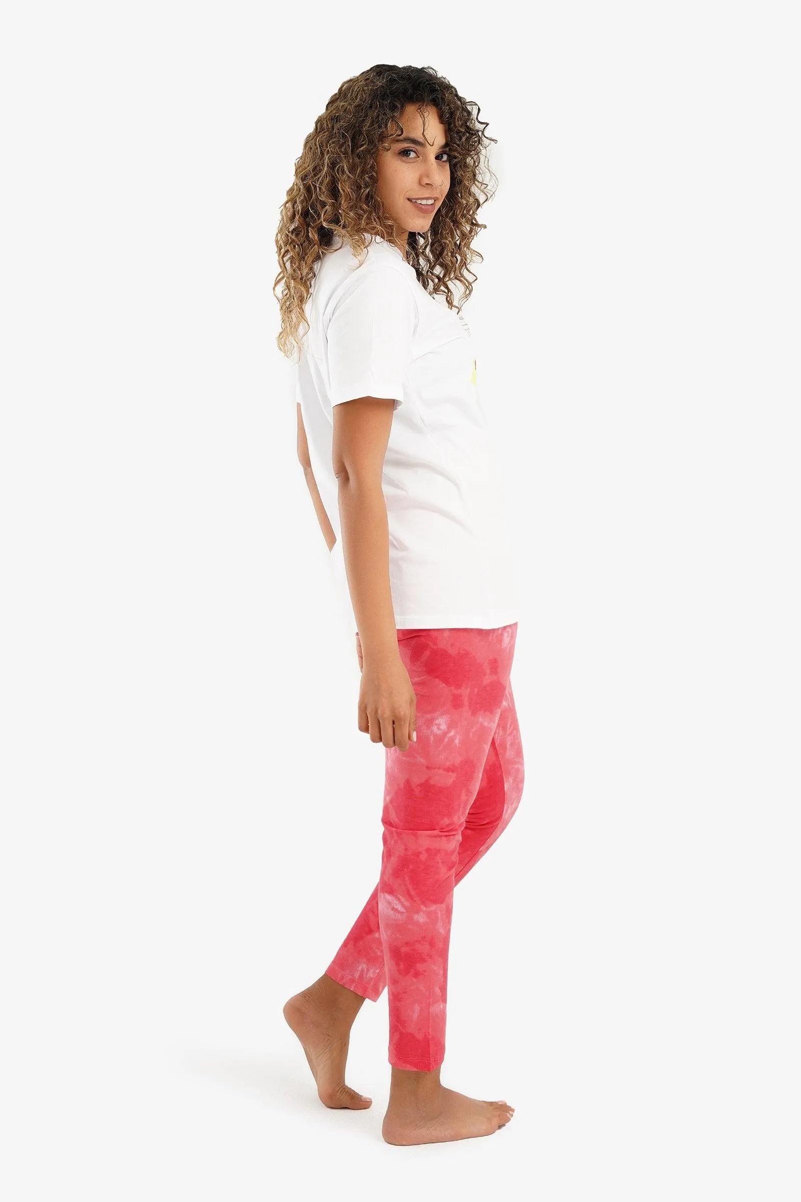 Pyjama Set with Slim Pants