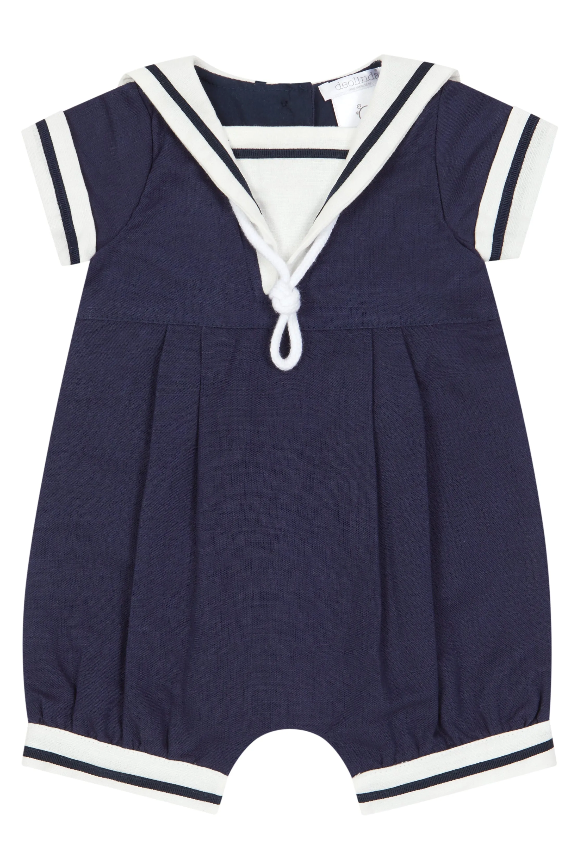 "Jacques" Navy Sailor Romper