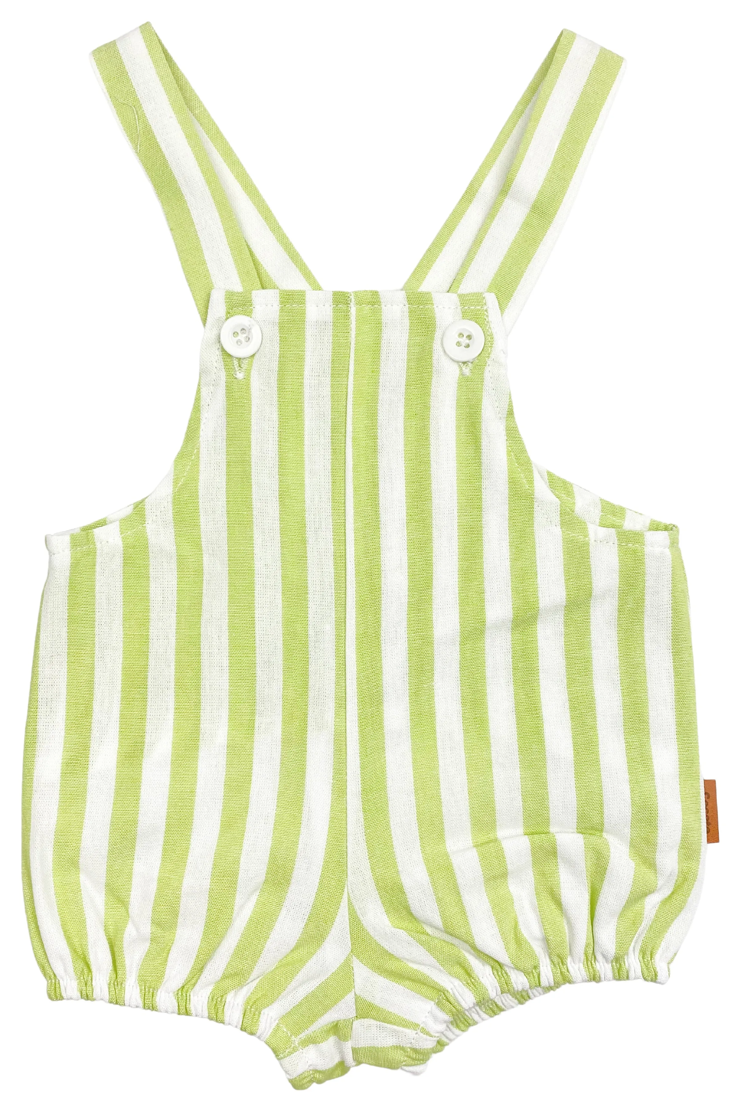 "Julian" Striped Dungaree Romper