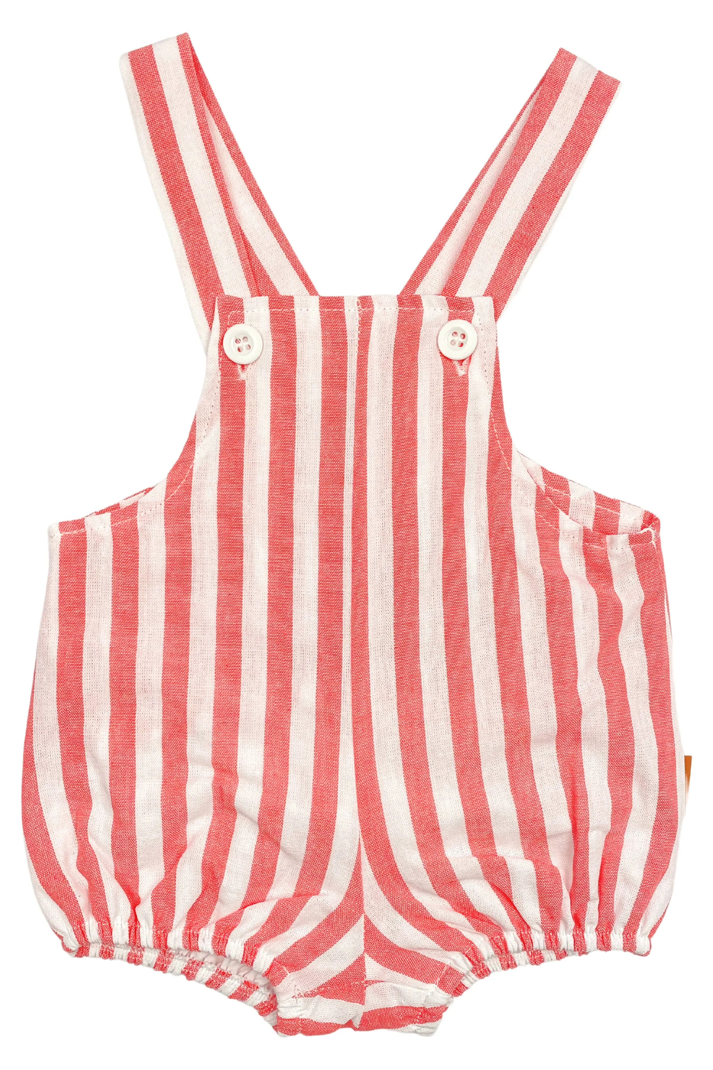"Julian" Striped Dungaree Romper
