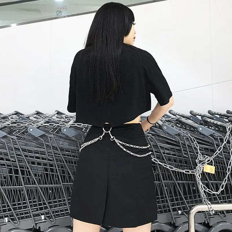 "LOVEWAY" CROP TOP SHIRT K062803