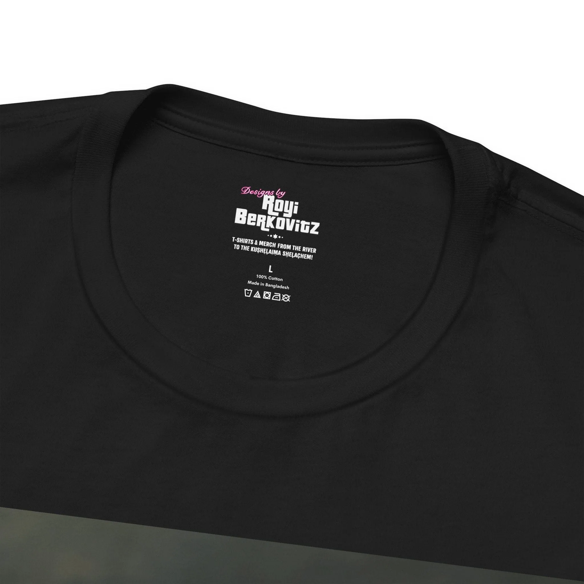 "Mona Layla" Black T-shirt for Men