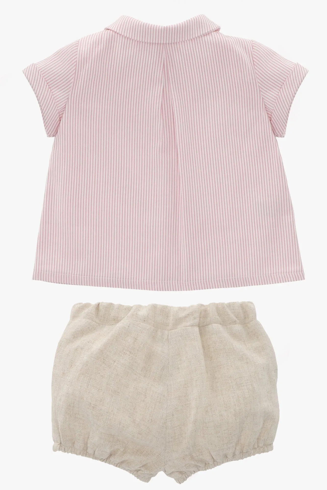 "Vincent" Stripe Shirt & Linen Jam Pants