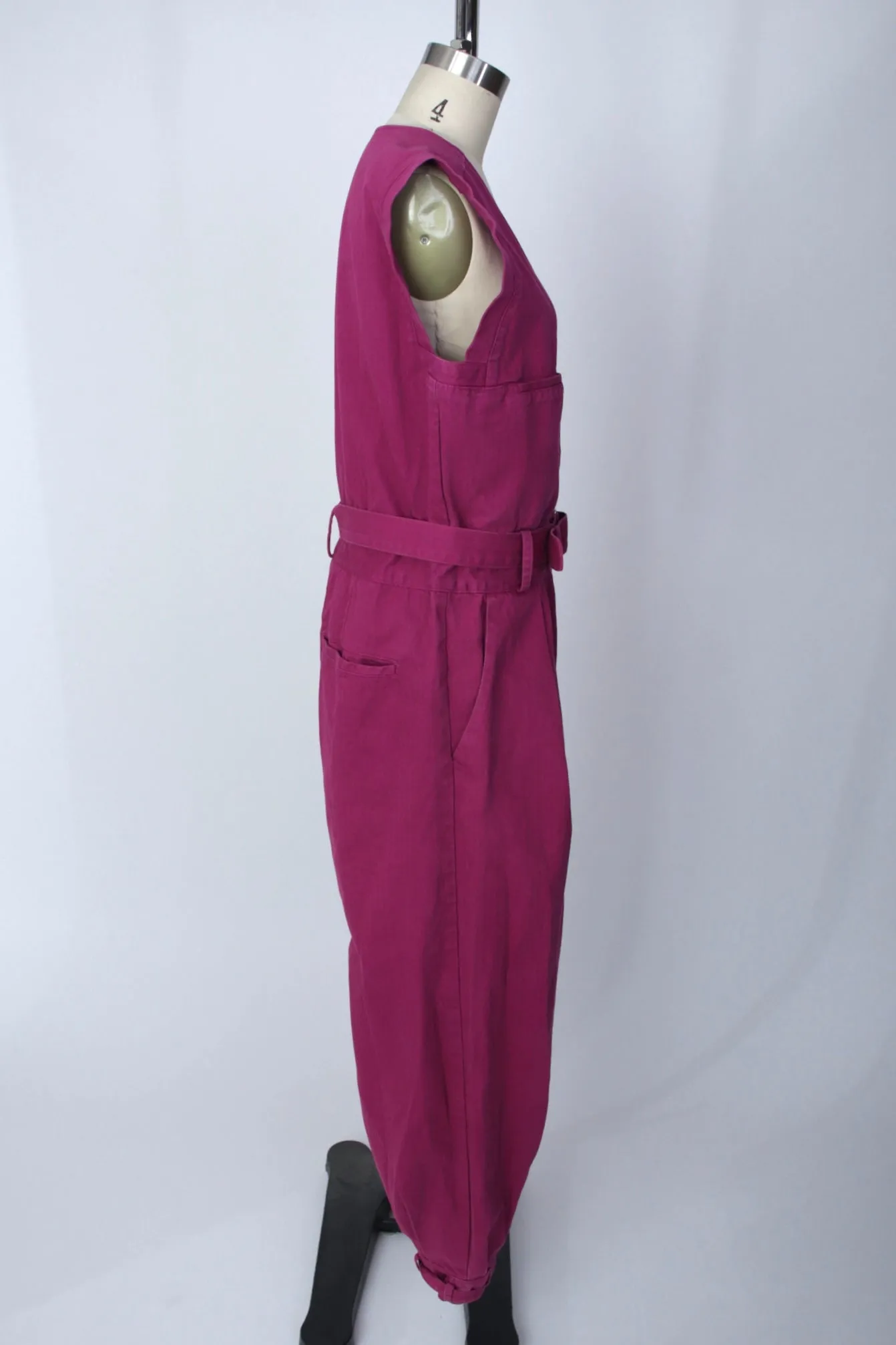 Rachel Comey Herringbone Belted Jumpsuit