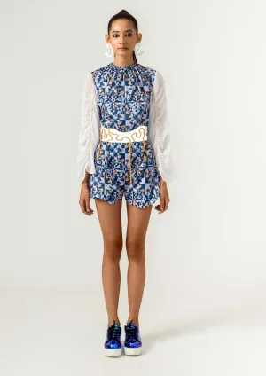 Rage print bodysuit