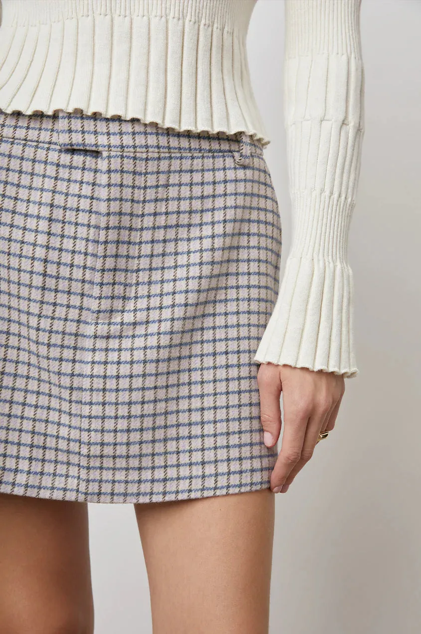 Rails - Prim Skirt - Lilac Navy Mini Check