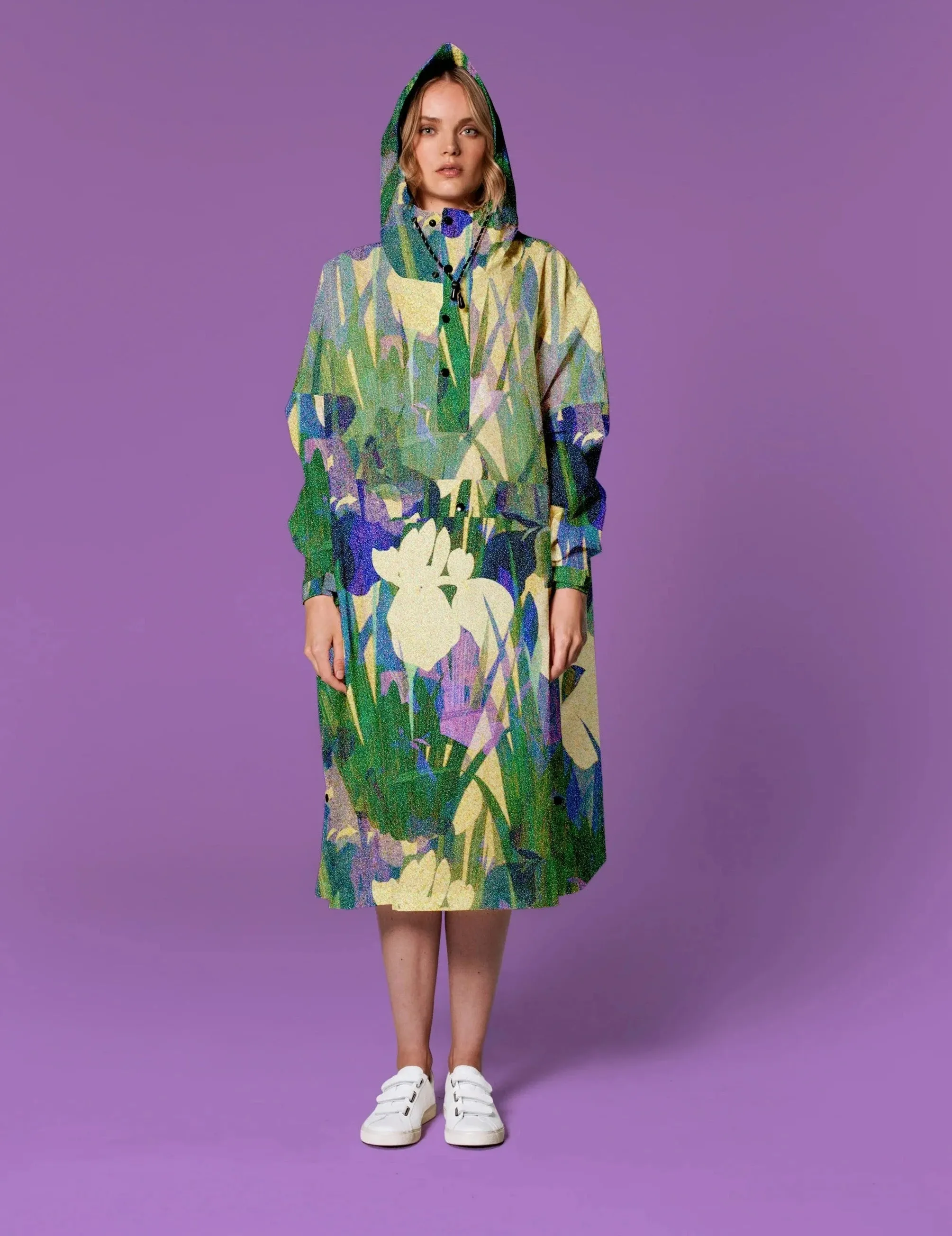 Rainkiss Rain Poncho Lily Rain