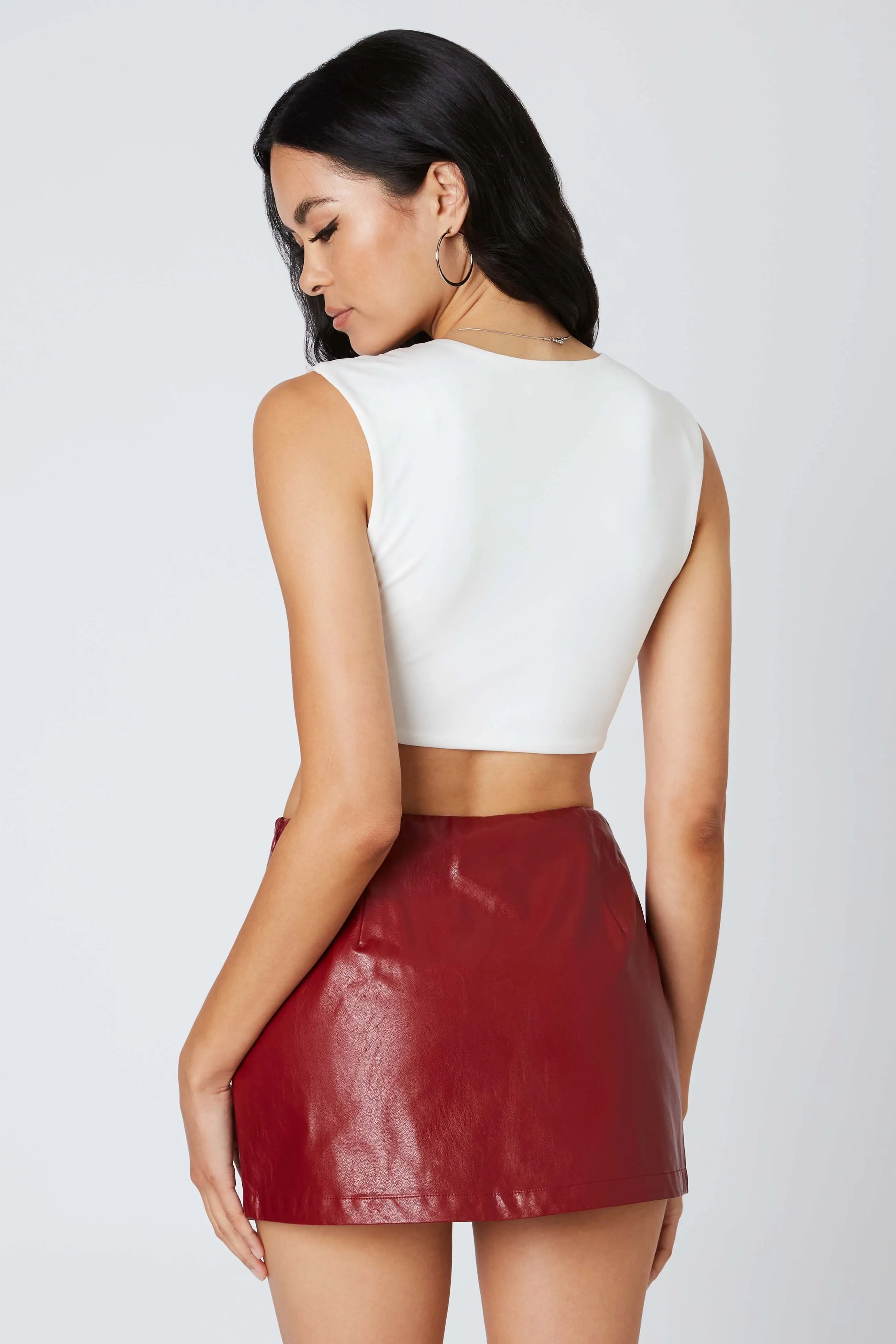 Rally Skirt Red