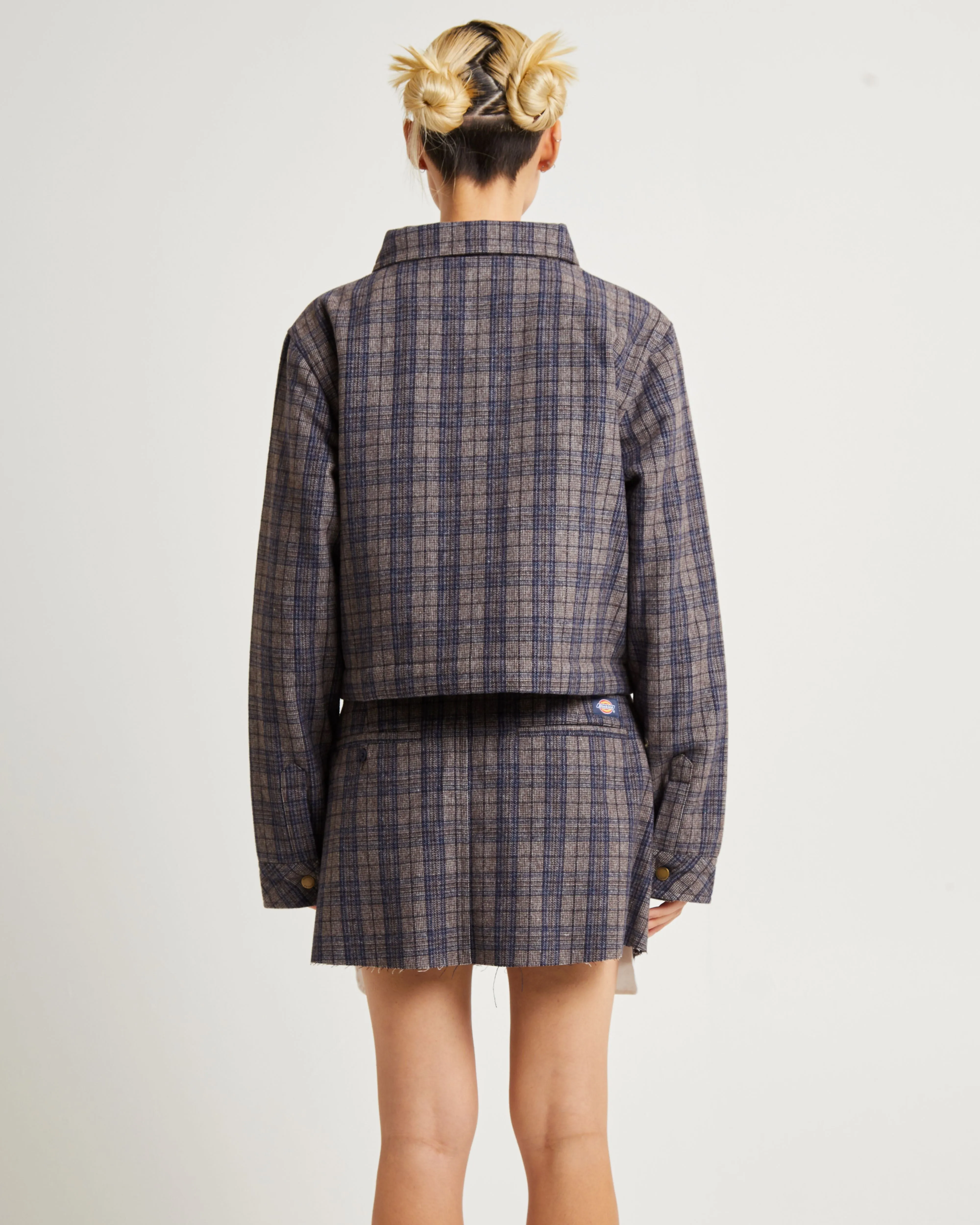 Rancher Jacket Navy Plaid