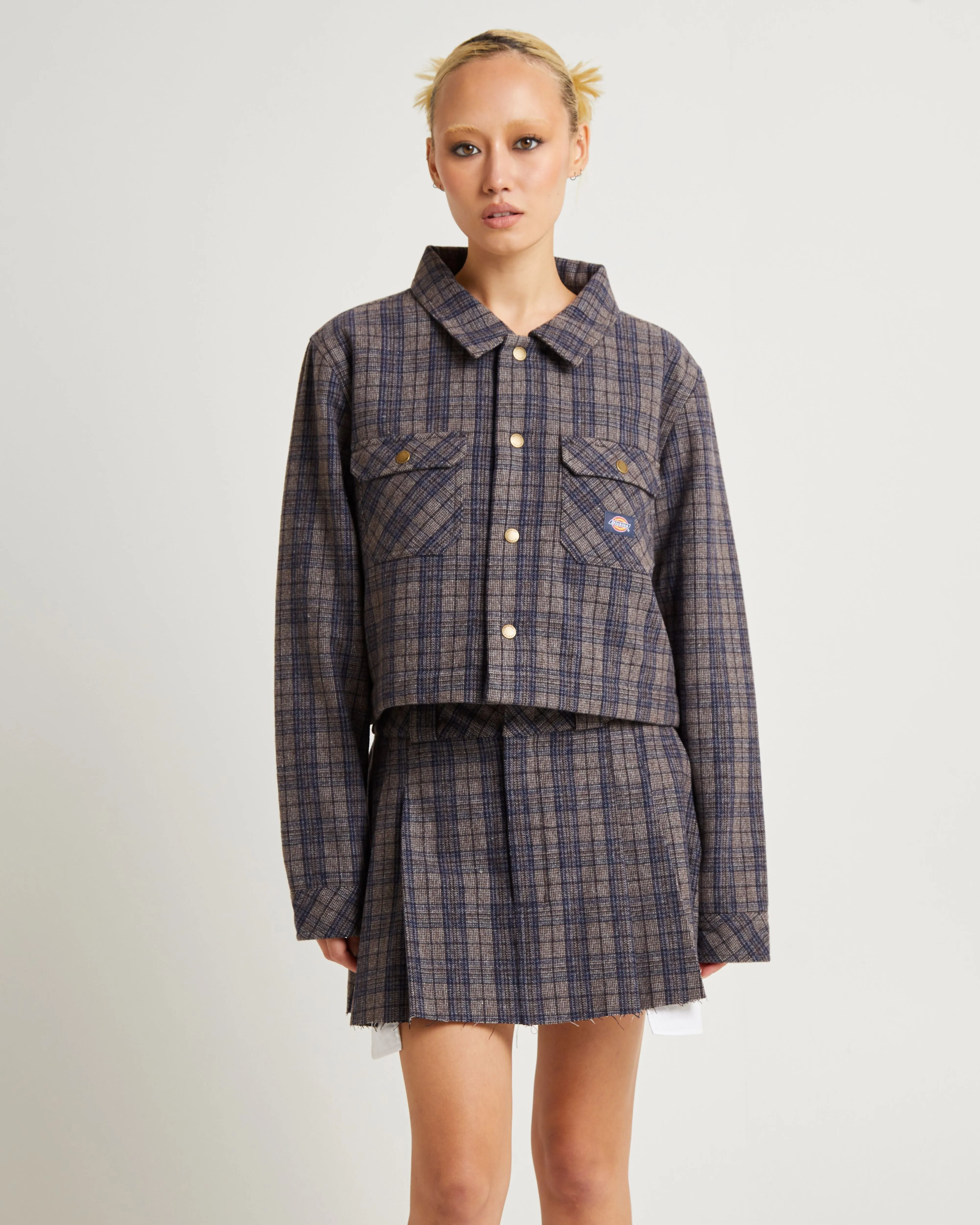 Rancher Jacket Navy Plaid
