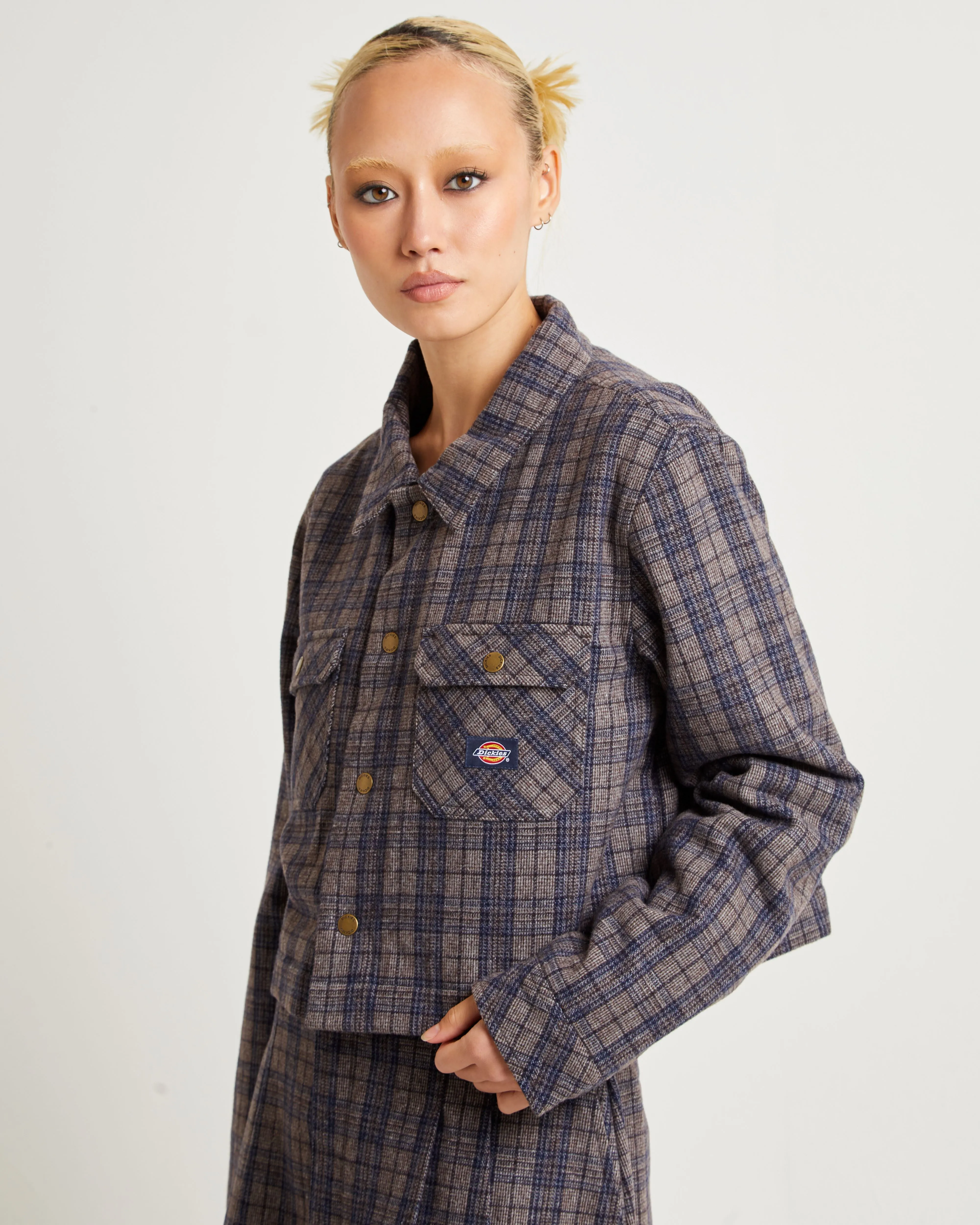 Rancher Jacket Navy Plaid