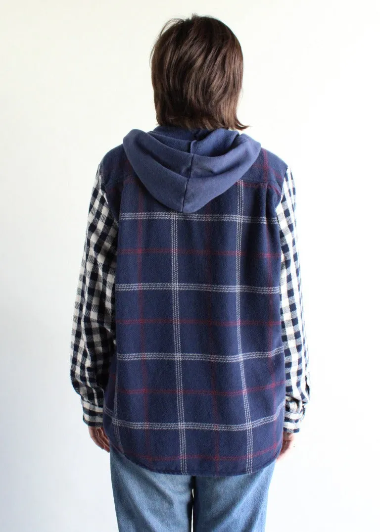 RCYCLD Flannel Shirt Jacket