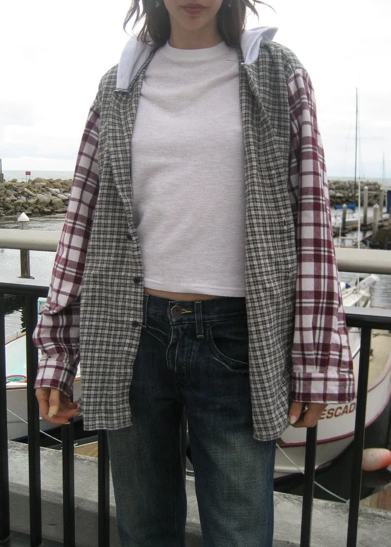 RCYCLD Flannel Shirt Jacket