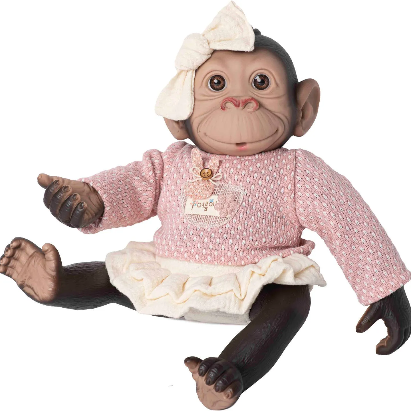 Reborn jumpsuits with sweater and skirt