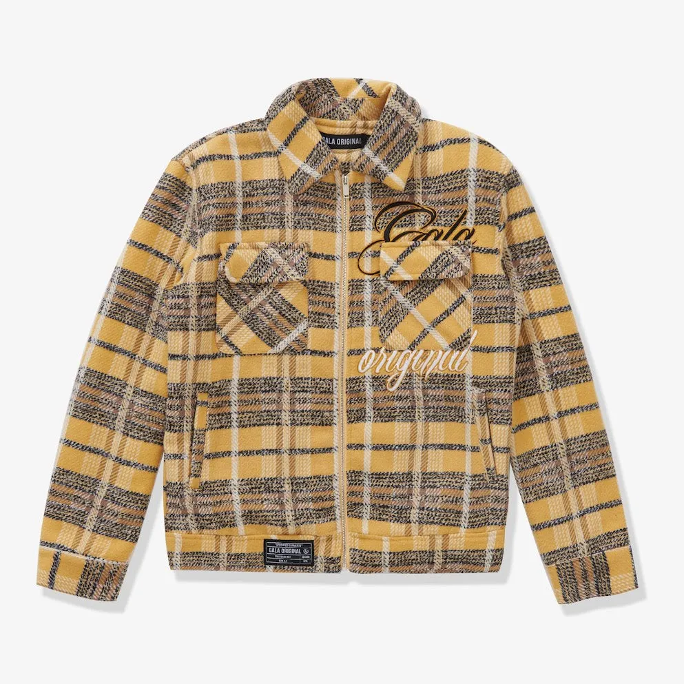 RECKONING FLANNEL JACKET (YELLOW PLAID)
