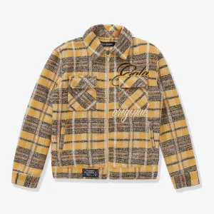 RECKONING FLANNEL JACKET (YELLOW PLAID)