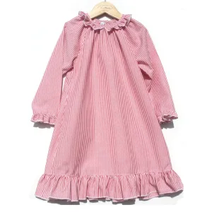 Red Stripe Nightgown
