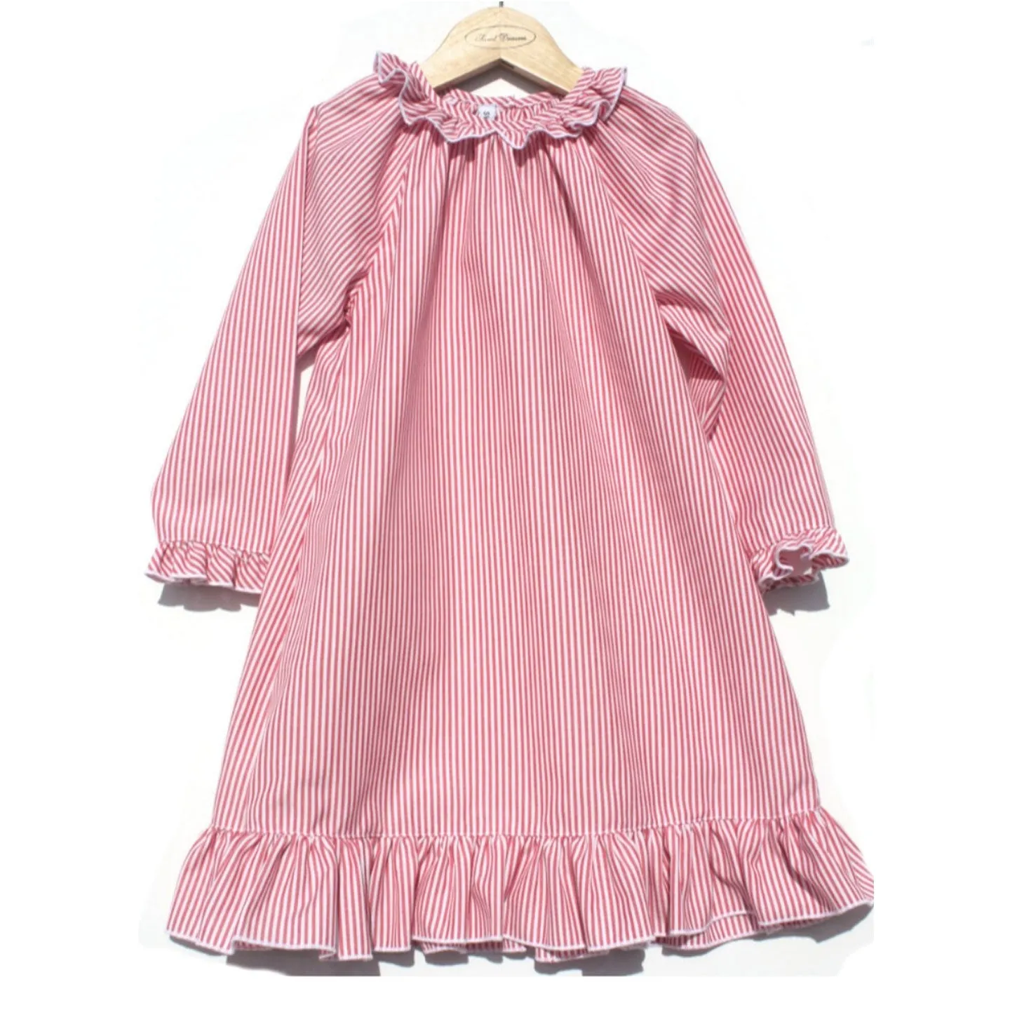 Red Stripe Nightgown