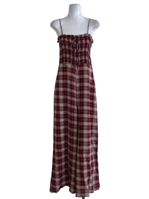 Red Tartan Jumpsuits