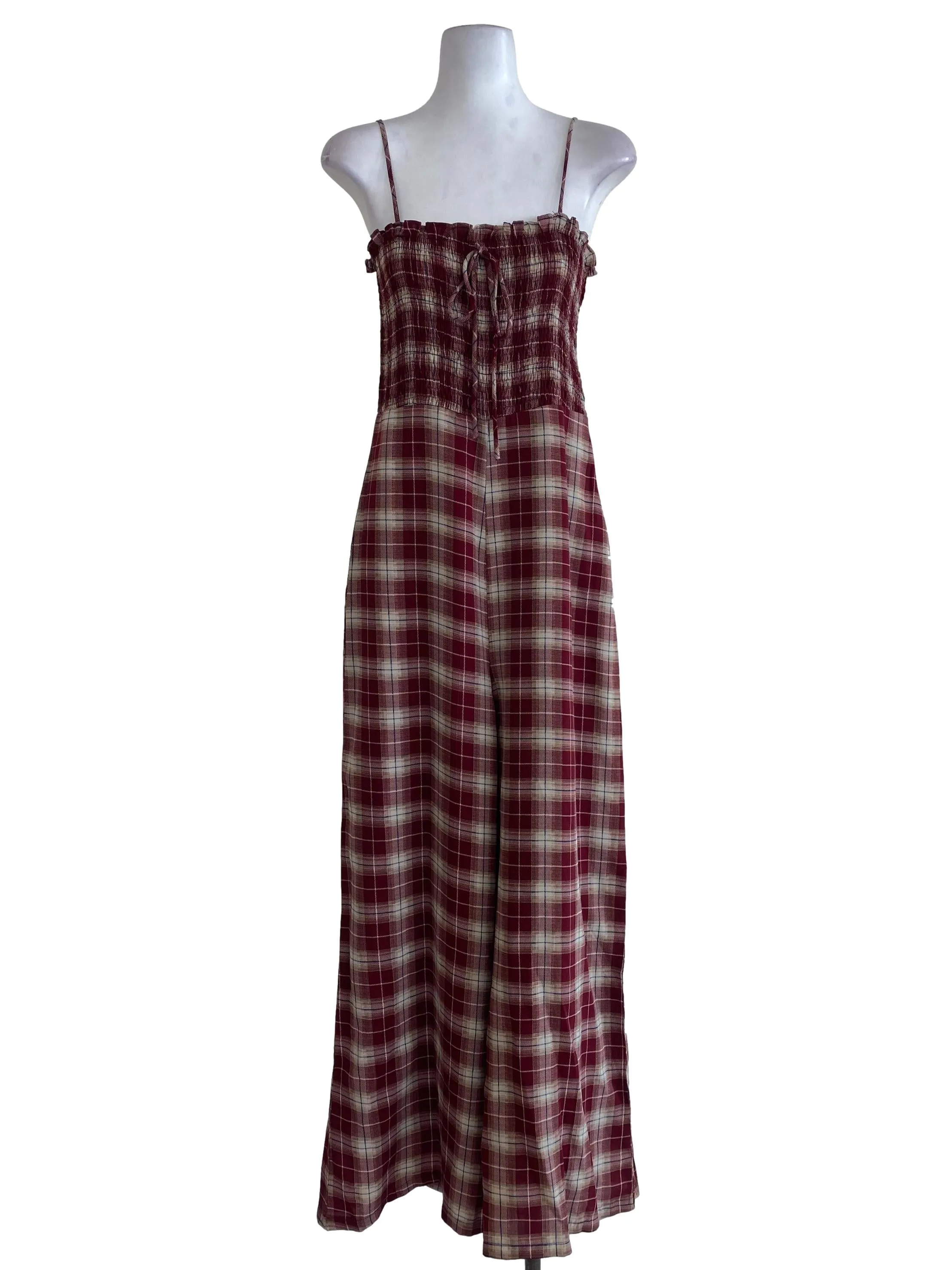 Red Tartan Jumpsuits