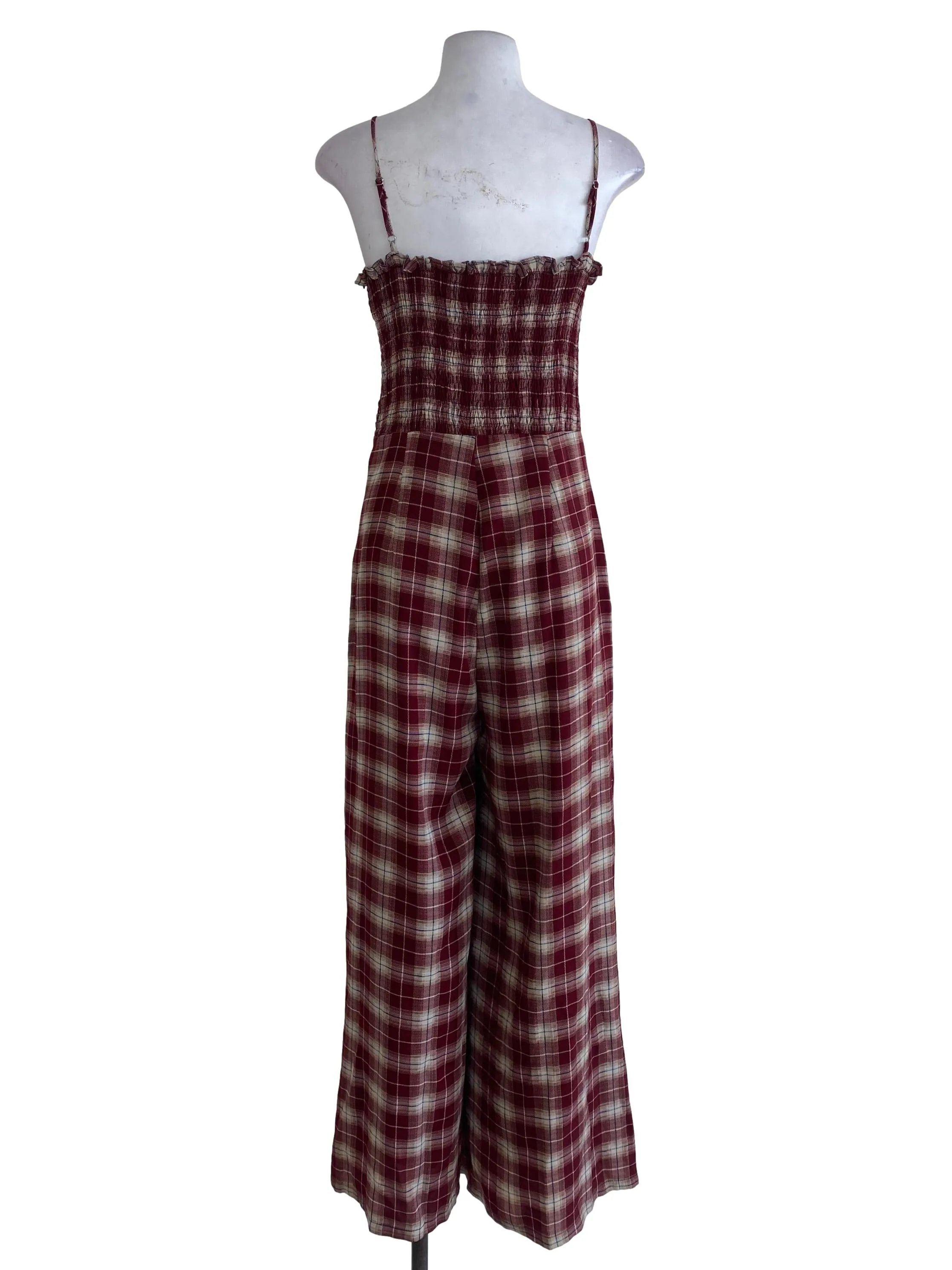 Red Tartan Jumpsuits