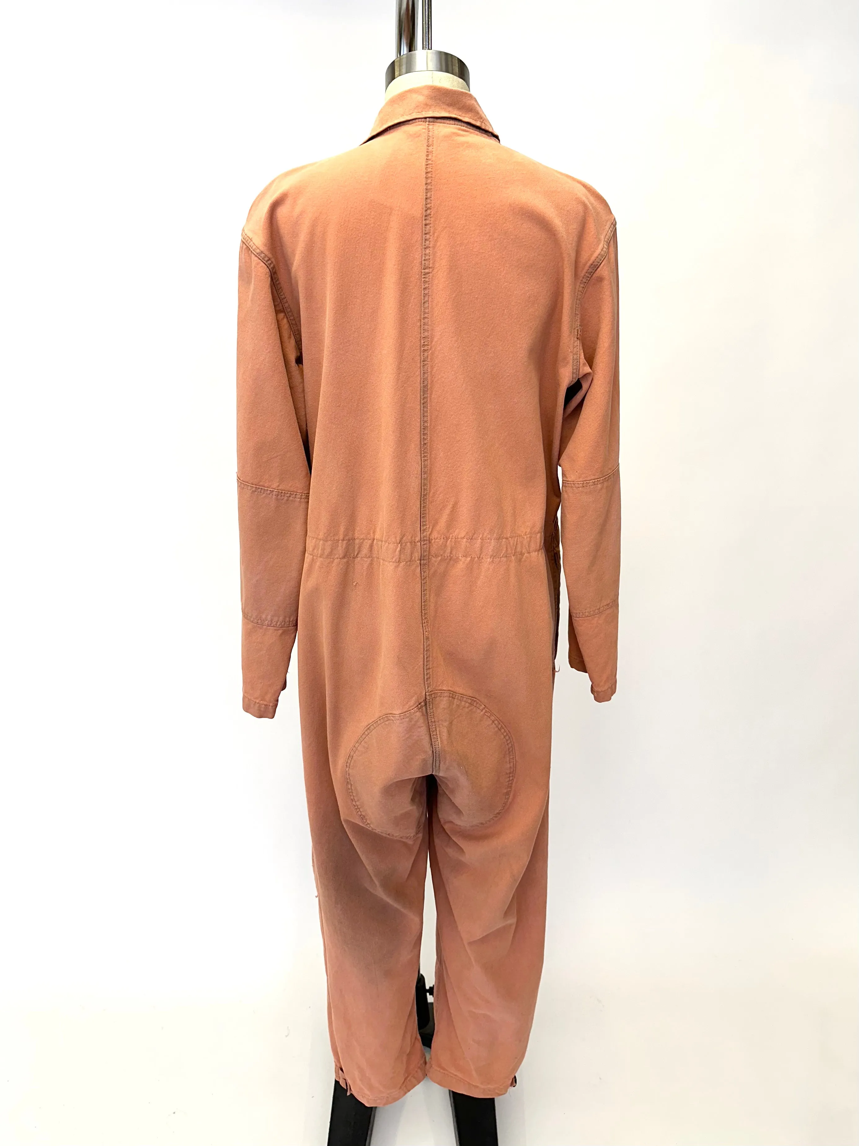 Reliquary Distressed Patchwork Coveralls