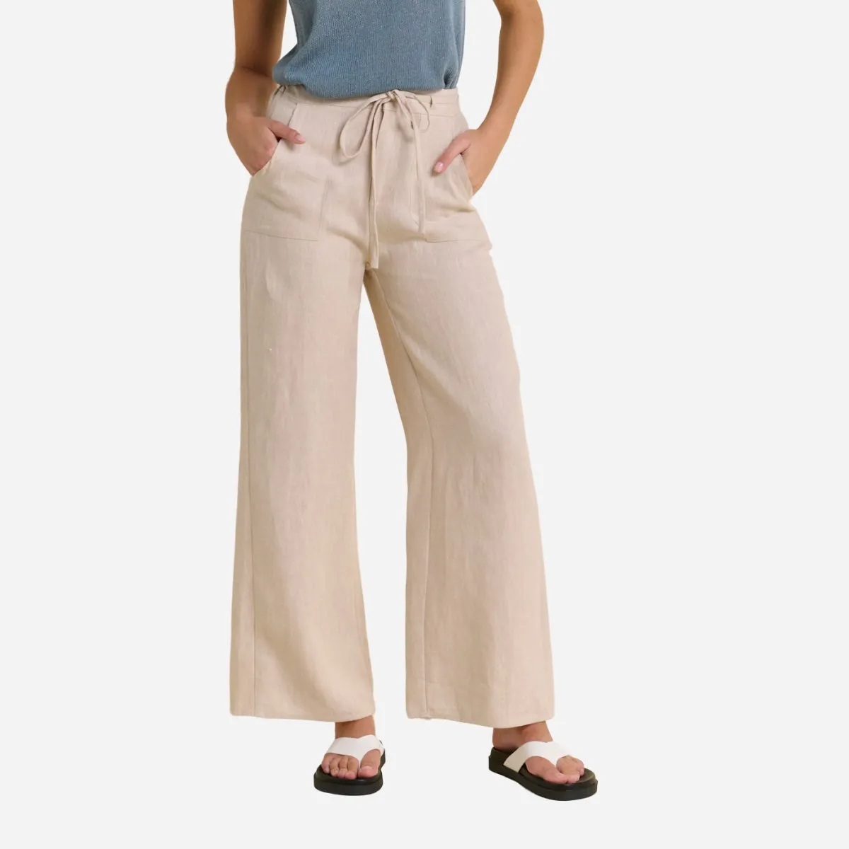 Remy Linen Pants (Natural)